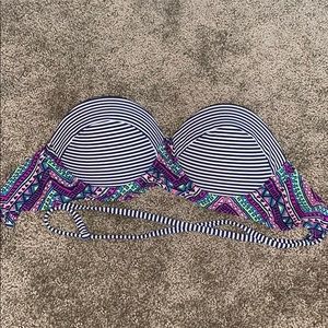 strapless bikini top